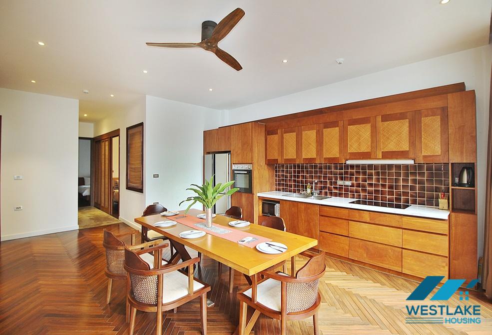 A marvellous 4 bedroom apartment for rent on Dang Thai Mai street, Tay Ho District