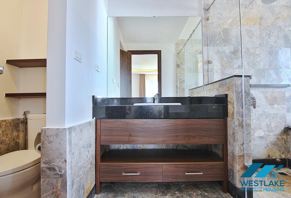 Spacious 04 bedroom apartment on high floor for rent in Tay Ho, Ha Noi