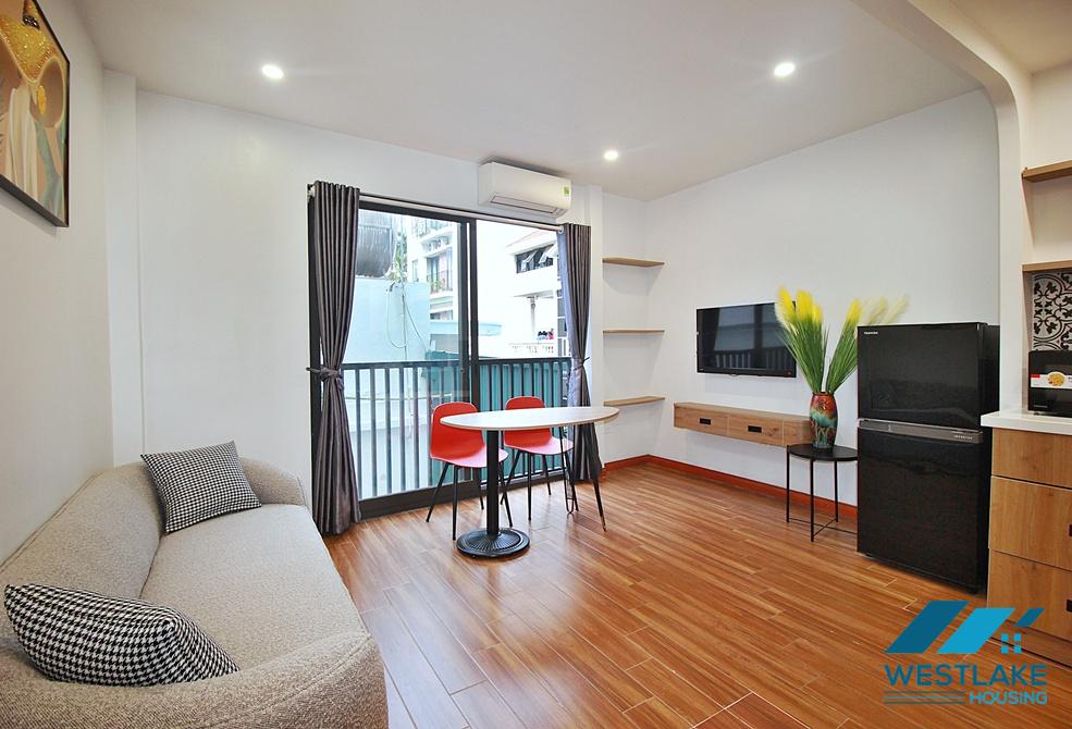 Newly and bright one bedroom apartment for rent in Tay Ho, Ha Noi