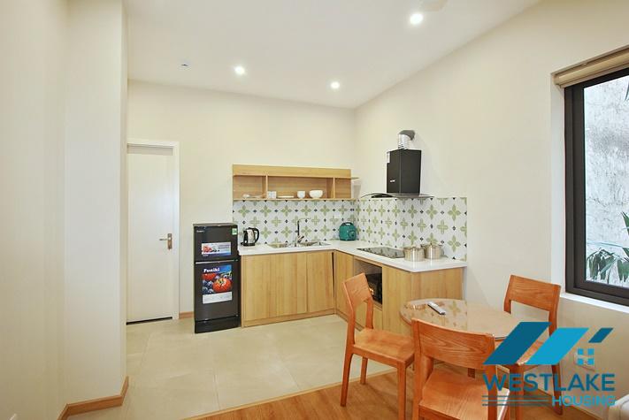 Bright one bedroom apartment for rent in center of Tay Ho area, Ha Noi