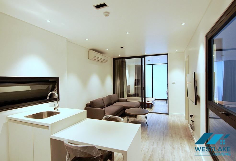 A cosy 01 bedroom apartment for rent on Trinh Cong Son street, Tay Ho, Ha Noi