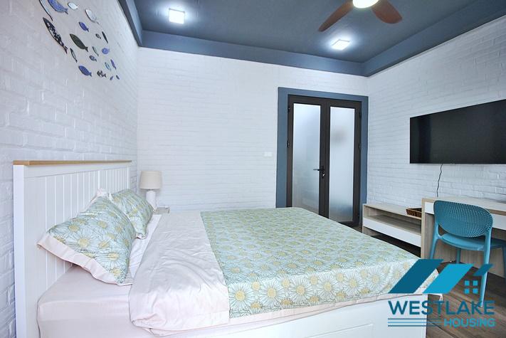 Cho Thuê Căn Hộ 1 Phòng Ngủ  Mới Đẹp Hiện Đại Trên Đường Trịnh Công Sơn, Tây Hồ, Hà Nội.