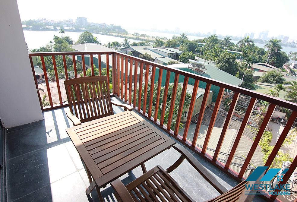 A nice and bright 3 bedroom apartment for rent in Tay Ho, Ha Noi