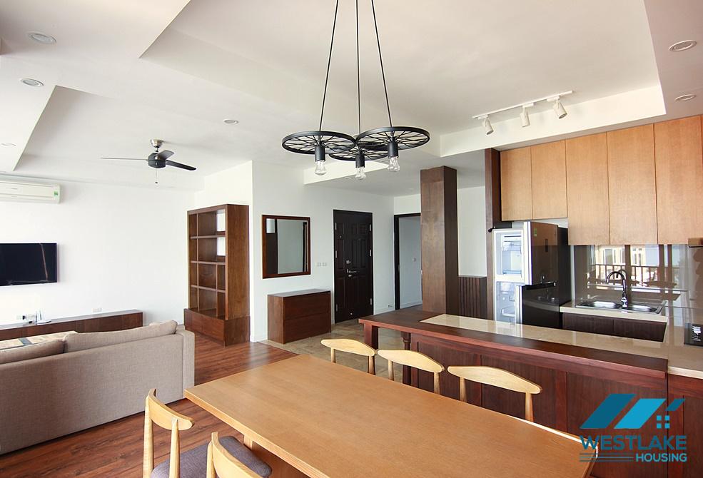A nice and bright 3 bedroom apartment for rent in Tay Ho, Ha Noi