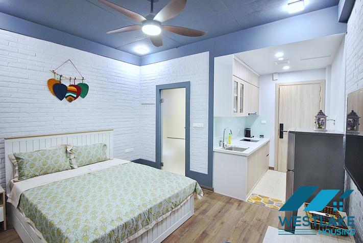 Cho Thuê Căn Hộ Studio Hiện Đại Thoáng Sáng Trên Đường Trịnh Công Sơn, Tây Hồ, Hà Nội.