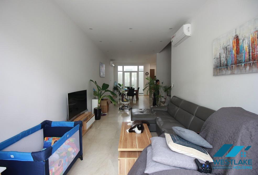 Semi-furnished house with 5 bedrooms for rent in K Block, Ciputra, Tay Ho ward, Ha Noi