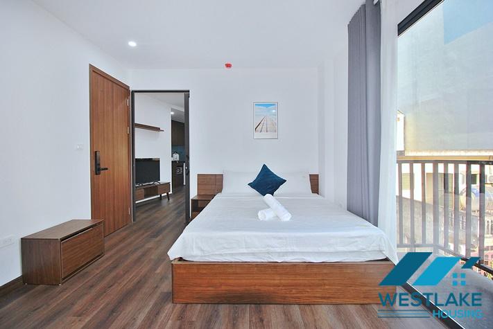 Newly one-bedroom apartment with balcony for rent on Au Co Street, Tay Ho Ward, Hanoi. Newly one-bedroom apartment with balcony for rent on Au Co Street, Tay Ho Ward, Hanoi.