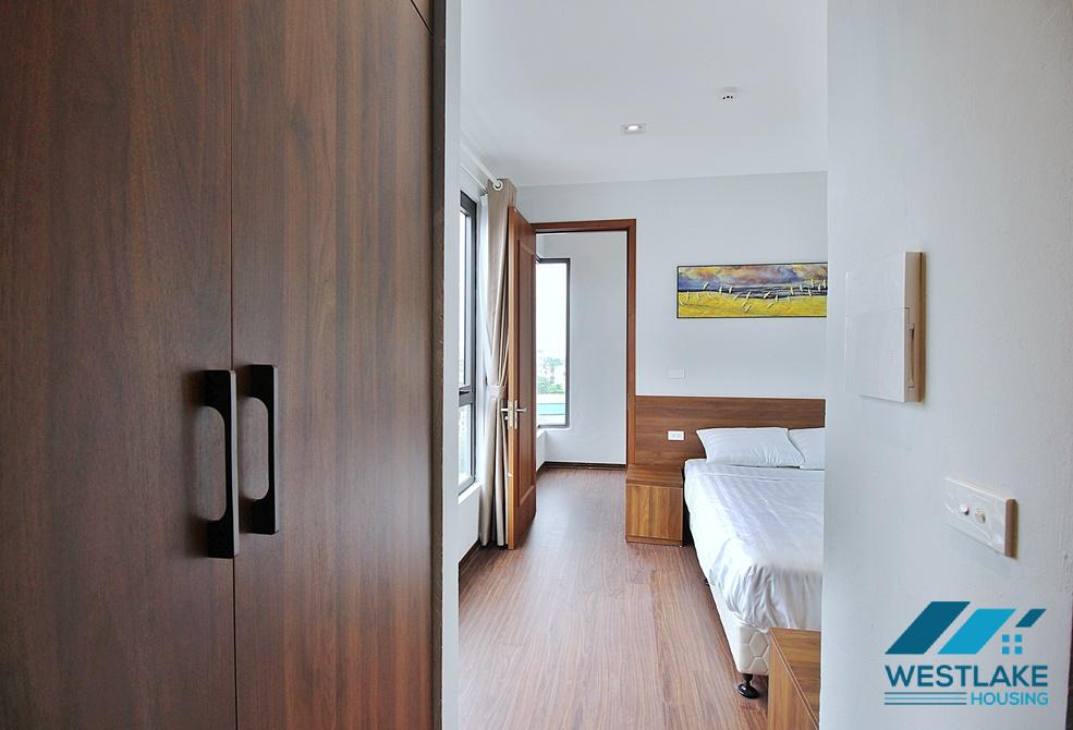 A well-decorated duplex 2 bedrooms apartment for rent in Au Co street, Tay Ho, Ha Noi