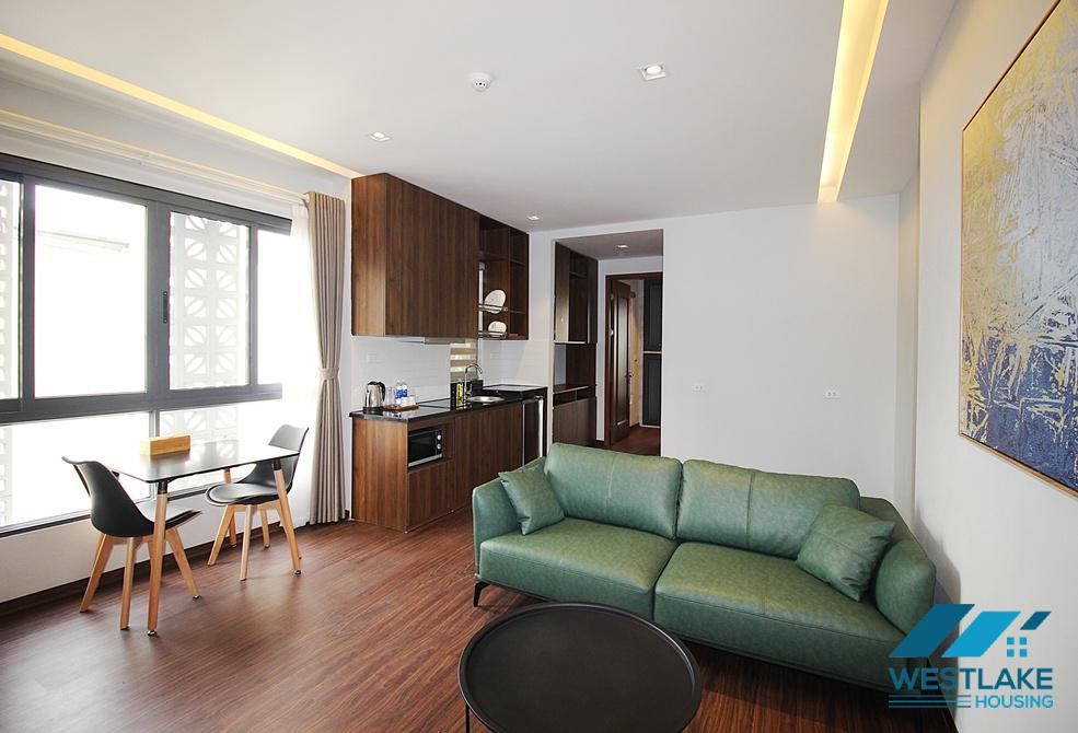 A beautiful and modern one bedroom apartment with nice balcony for rent on Au Co street, Tay Ho, Ha Noi A beautiful and modern one bedroom apartment with nice balcony for rent on Au Co street, Tay Ho, Ha Noi