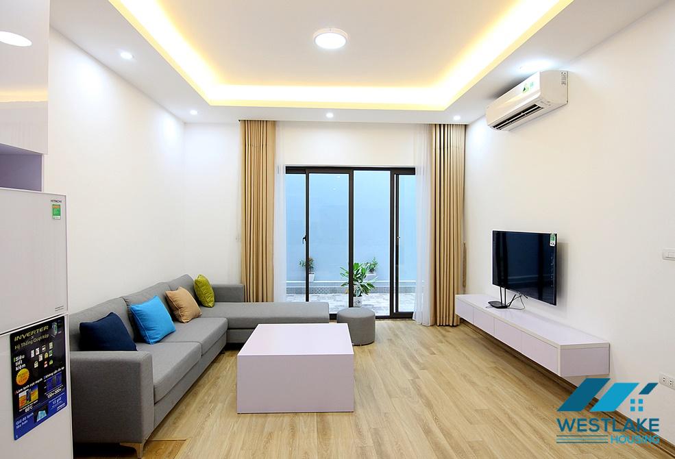 Modern 2 bedroom apartment with outside space for rent in Au Co, Tay Ho