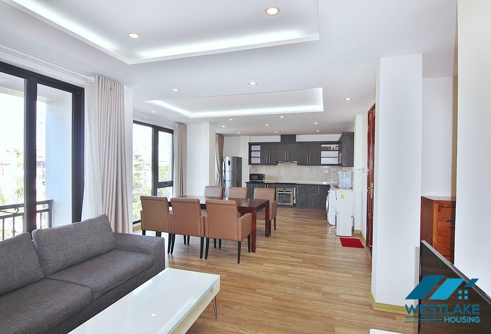 A well-decorated three bedroom apartment for rent in To Ngoc Van, Tay Ho