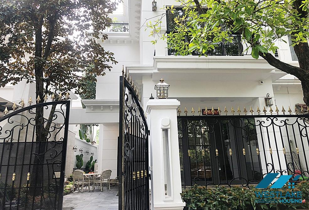 Beautiful villa for rent with European style, fully furnished