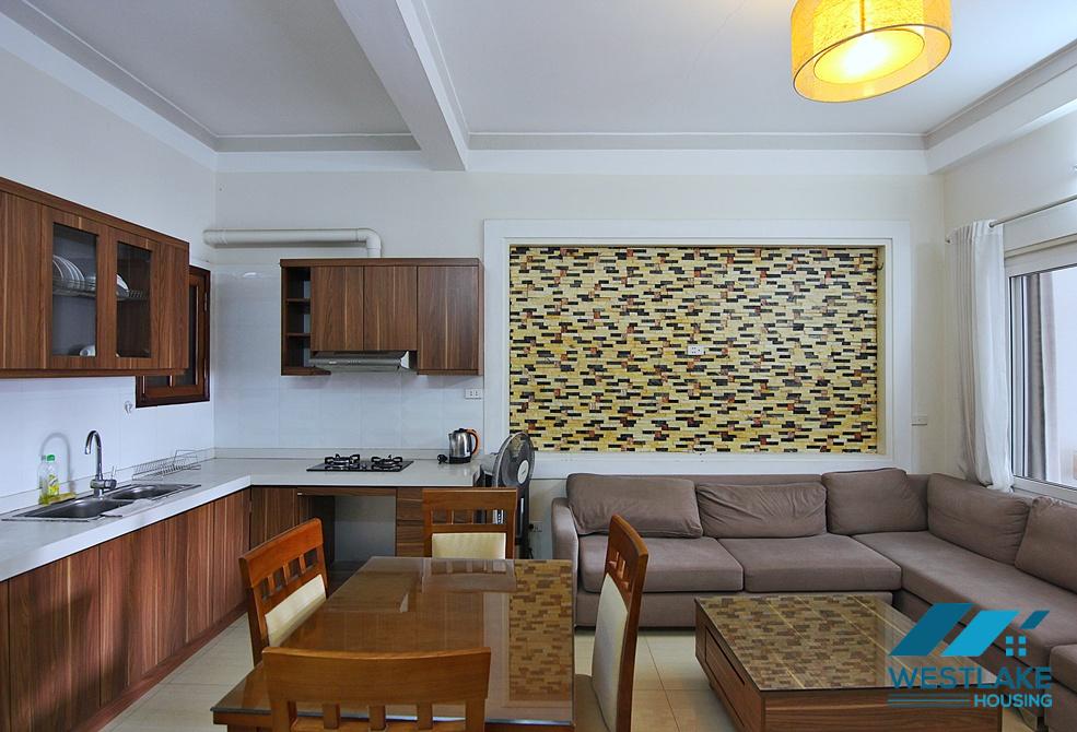 Cozy and spacious one bedroom apartment for rent in Au Co, Tay Ho, Ha Noi