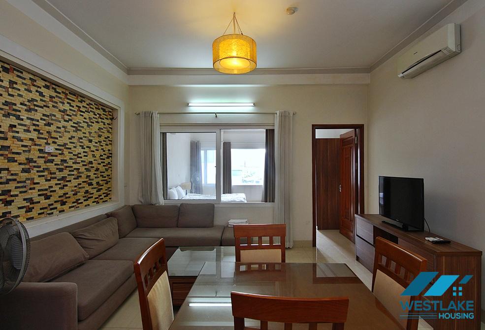 Cozy and spacious one bedroom apartment for rent in Au Co, Tay Ho, Ha Noi