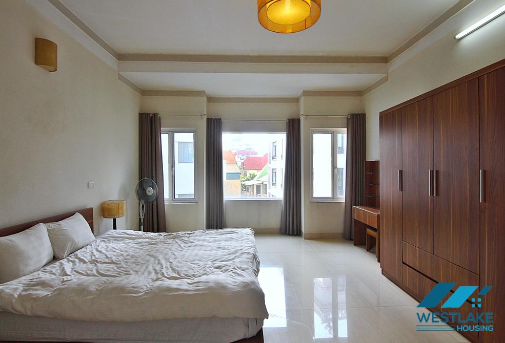 Cozy and spacious one bedroom apartment for rent in Au Co, Tay Ho, Ha Noi