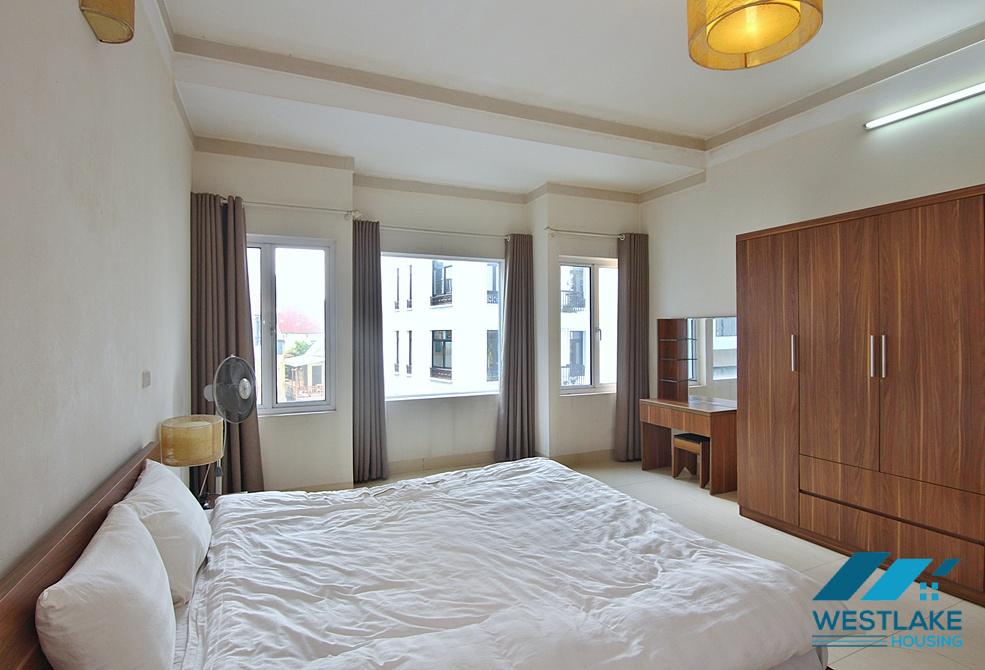 Cozy and spacious one bedroom apartment for rent in Au Co, Tay Ho, Ha Noi