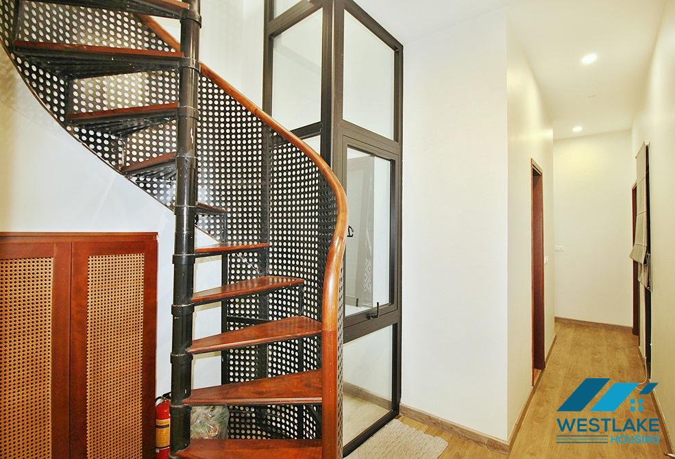 Modern 3-Bedroom Duplex Apartment for Rent in Xuan Dieu area, Tay Ho, Hanoi