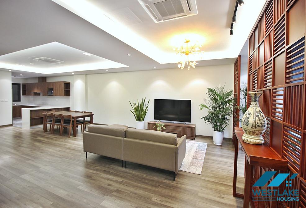 Clean and spacious 3 bedrooms apartment for rent in tay Ho area, Ha Noi