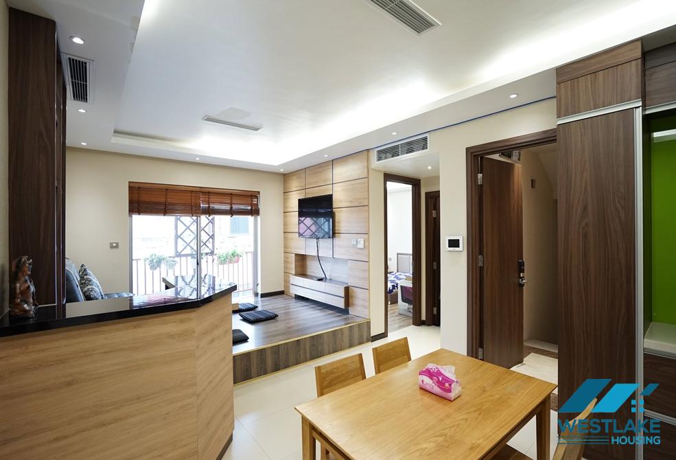 A stylish and modern 2 bedroom apartment for rent on Lieu Giai, Ba Dinh, Ha Noi