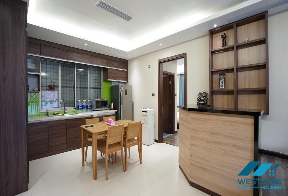 A stylish and modern 2 bedroom apartment for rent on Lieu Giai, Ba Dinh, Ha Noi