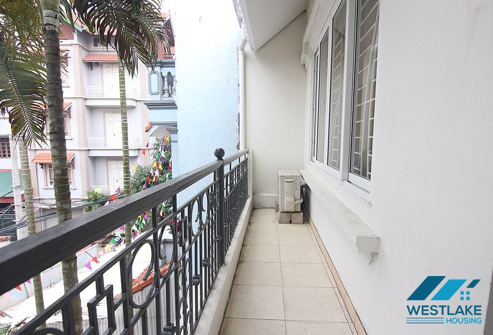 Three bedroom house with small yard for rent in Au Co, Tay Ho