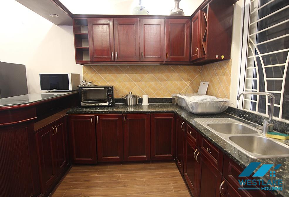 Three bedroom house with small yard for rent in Au Co, Tay Ho