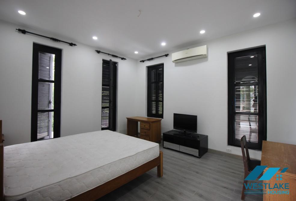 Corner house with big garden for rent in Ciputra, Tay Ho, Ha Noi
