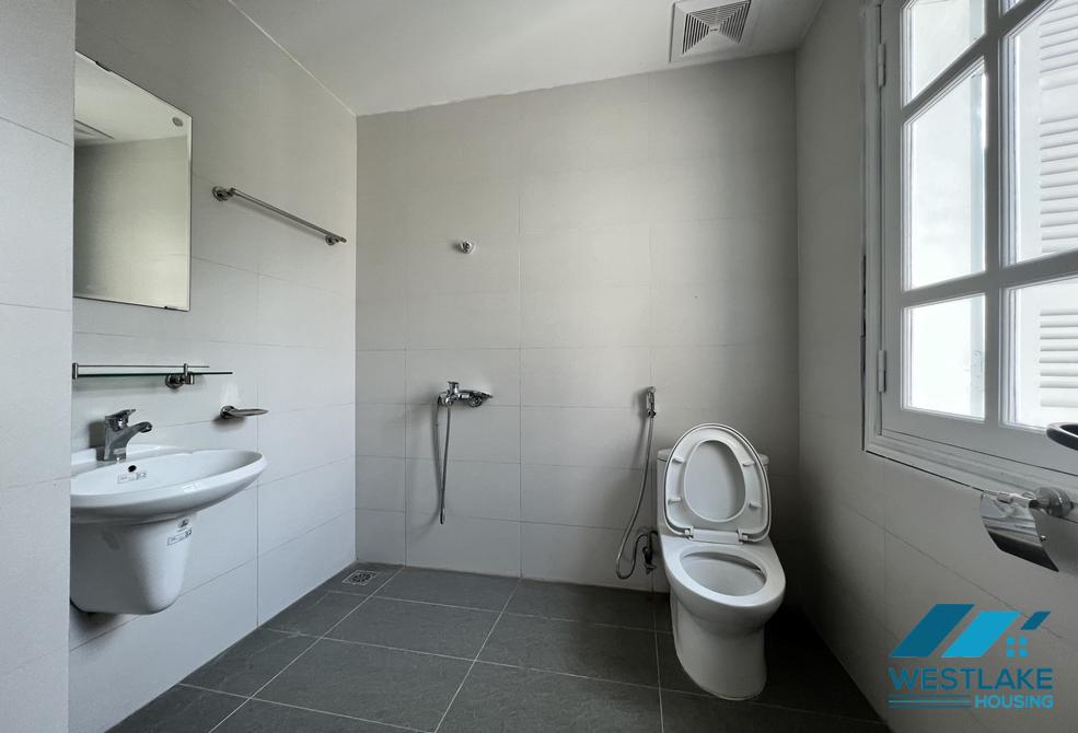 Unfurnished house with big yard and garden for rent in Ciputra, Tay Ho