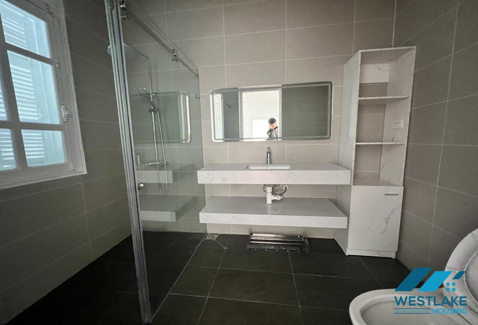 Unfurnished house with big yard and garden for rent in Ciputra, Tay Ho