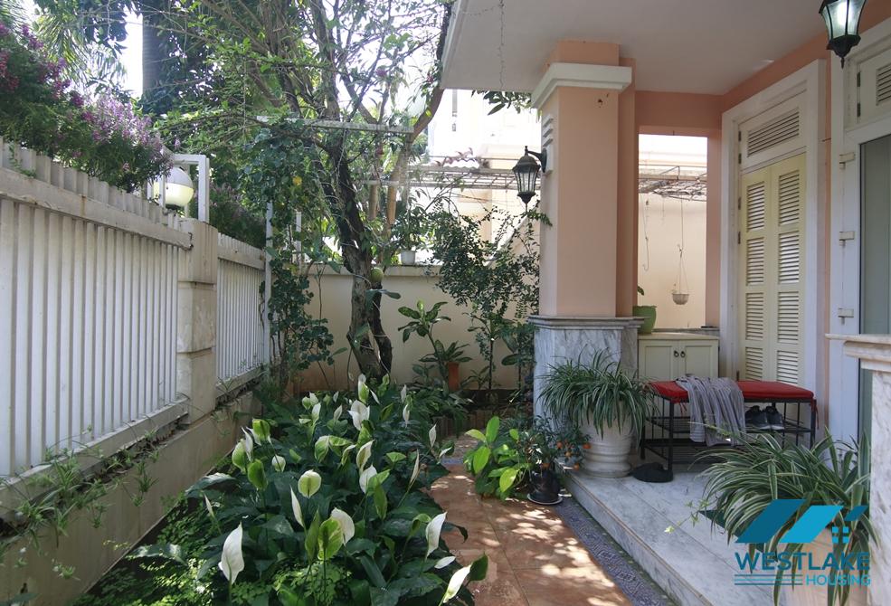 House for rent in Ciputra with 05 bedrooms, Tay ho, Hanoi