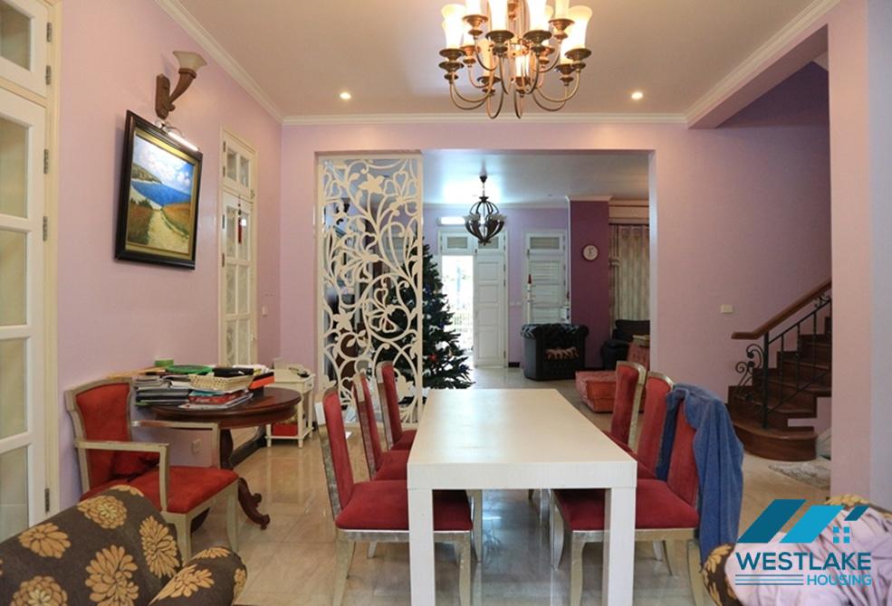 Nice 6 bedrooms house for rent in Ciputra area, Tay Ho, Ha Noi