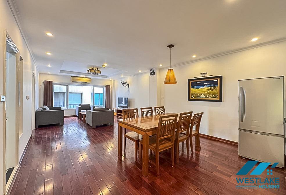 Super spacious apartment with balcony for rent in Westlake, Tay Ho, Hanoi