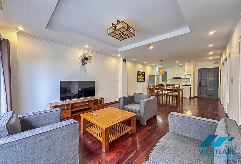 Super spacious apartment with balcony for rent in Westlake, Tay Ho, Hanoi