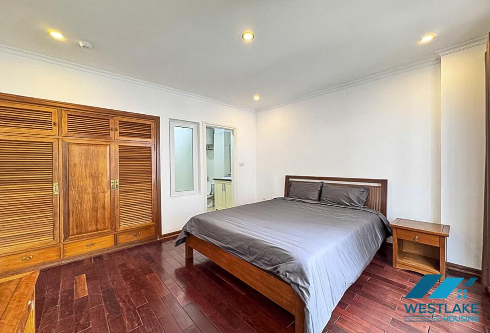 Super spacious apartment with balcony for rent in Westlake, Tay Ho, Hanoi