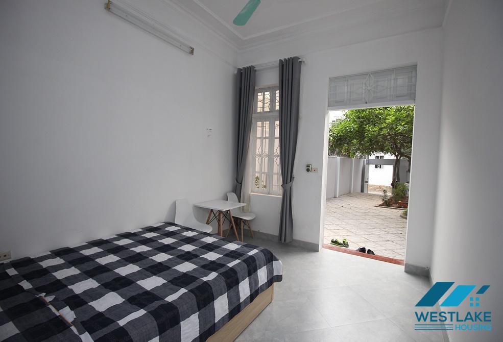 A nice house with big yard for rent in Au Co, Tay Ho