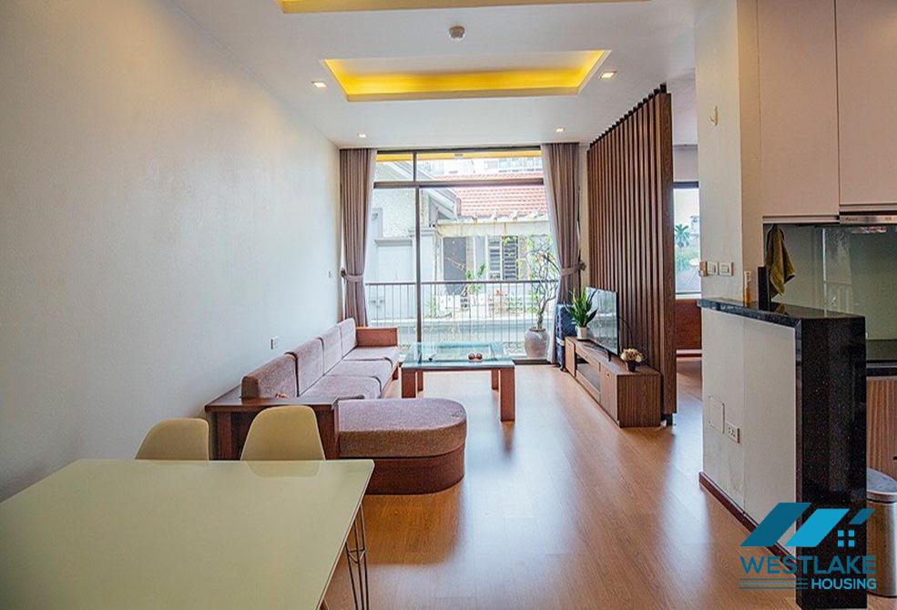 Spacious, high-quality 1-bedroom apartment for rent in Xuan Dieu, Tay Ho