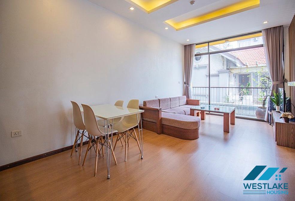Spacious, high-quality 1-bedroom apartment for rent in Xuan Dieu, Tay Ho