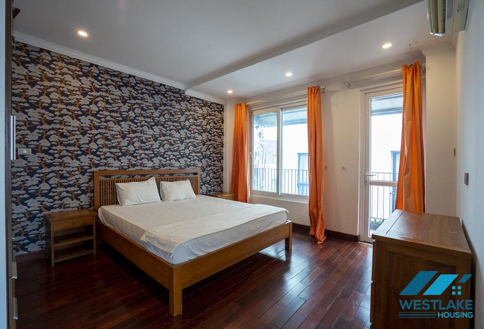 Spacious 03 bedrooms apartment on top floor for rent in To Ngoc Van area, Tay Ho, Ha Noi