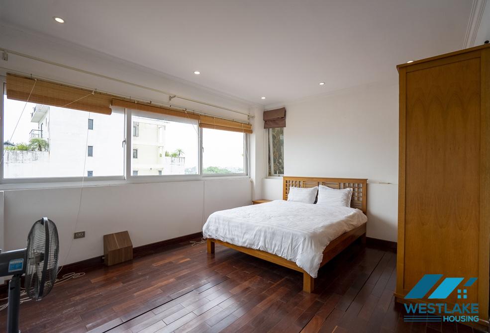 Spacious 03 bedrooms apartment on top floor for rent in To Ngoc Van area, Tay Ho, Ha Noi