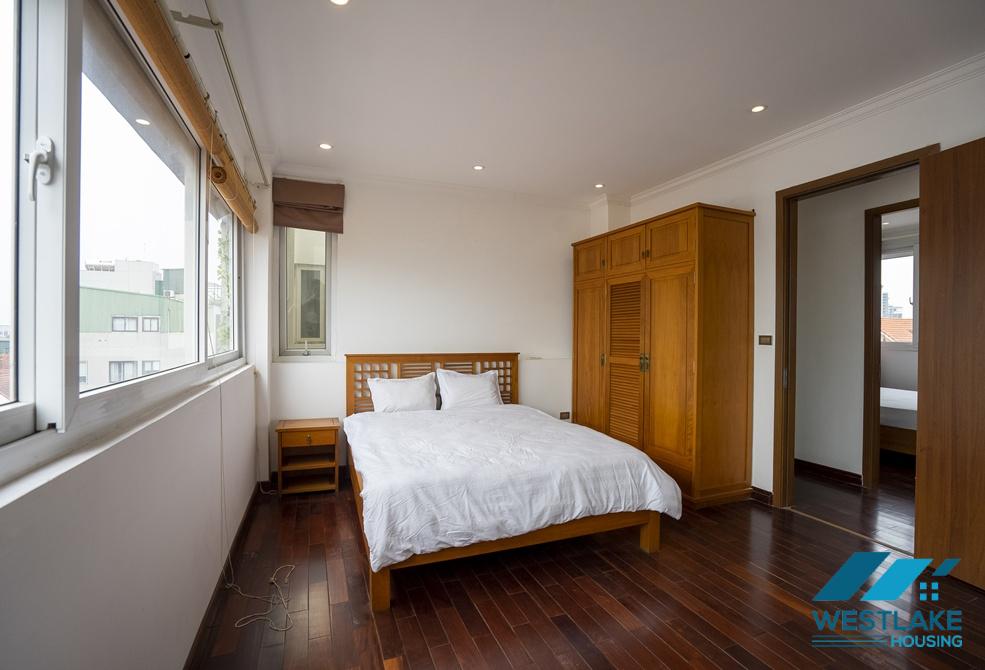 Spacious 03 bedrooms apartment on top floor for rent in To Ngoc Van area, Tay Ho, Ha Noi