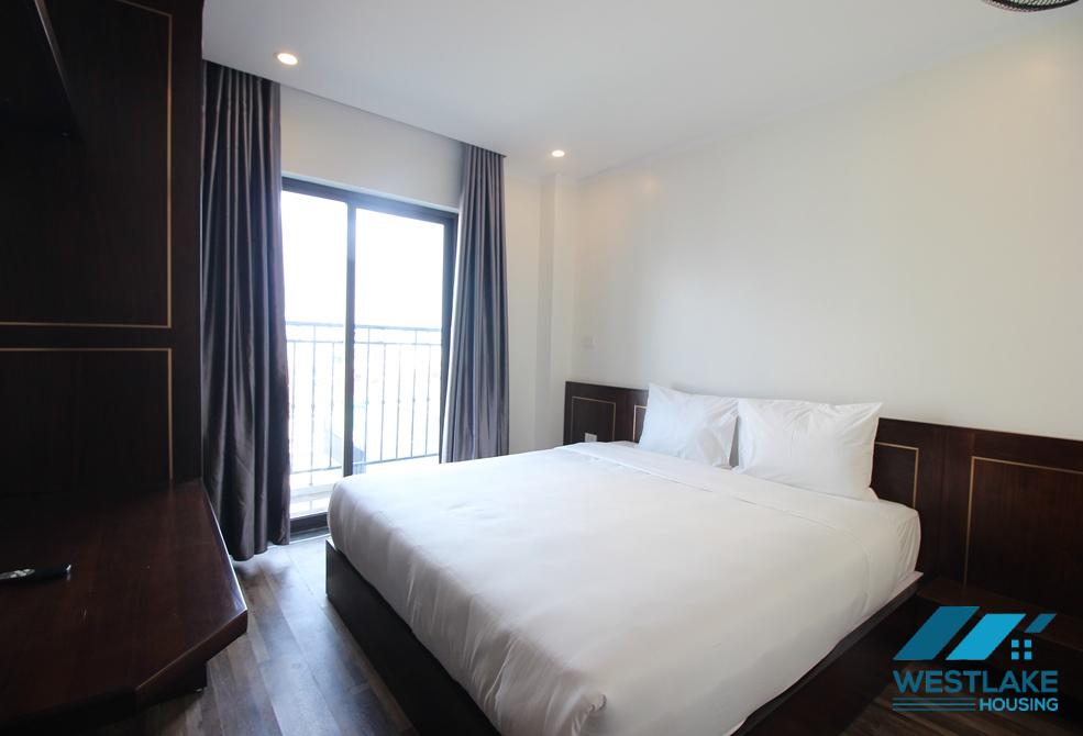 Affordable price 02 bedrooms apartment for rent on Lac Long Quan street, Tay Ho, Ha Noi