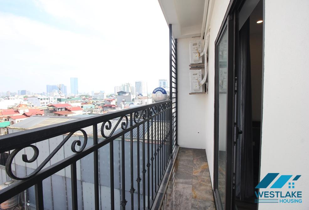 Affordable price 02 bedrooms apartment for rent on Lac Long Quan street, Tay Ho, Ha Noi