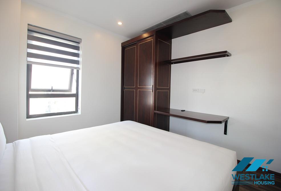 Affordable price 02 bedrooms apartment for rent on Lac Long Quan street, Tay Ho, Ha Noi