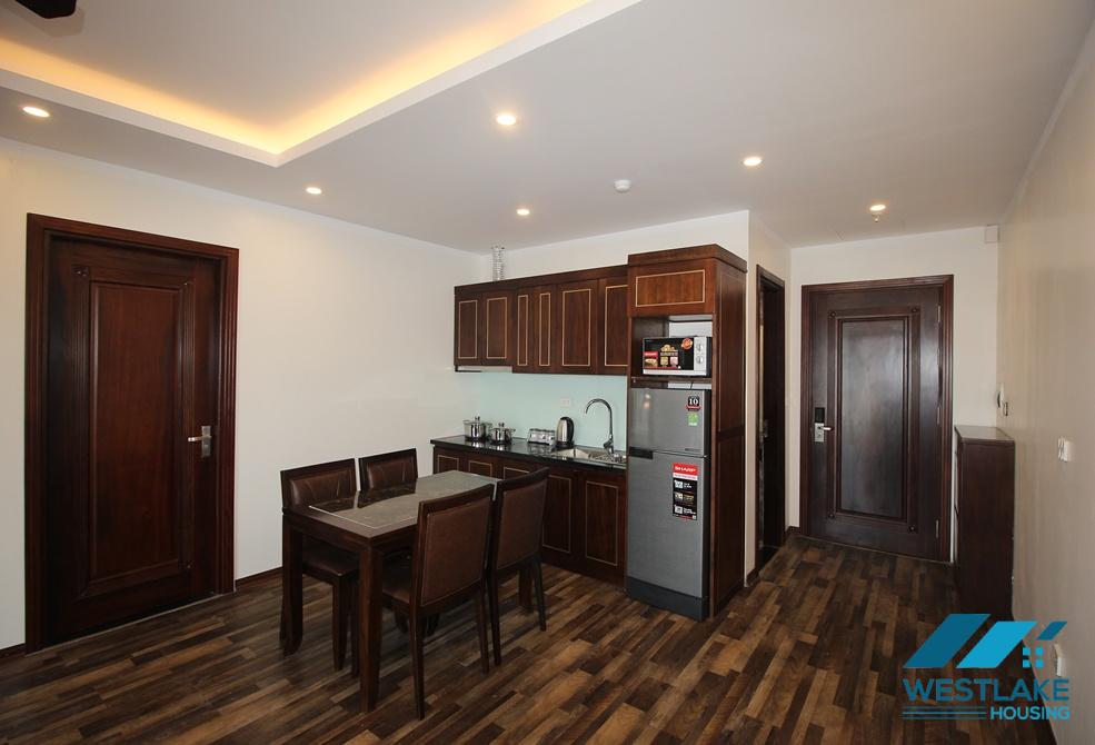 Affordable price 02 bedrooms apartment for rent on Lac Long Quan street, Tay Ho, Ha Noi