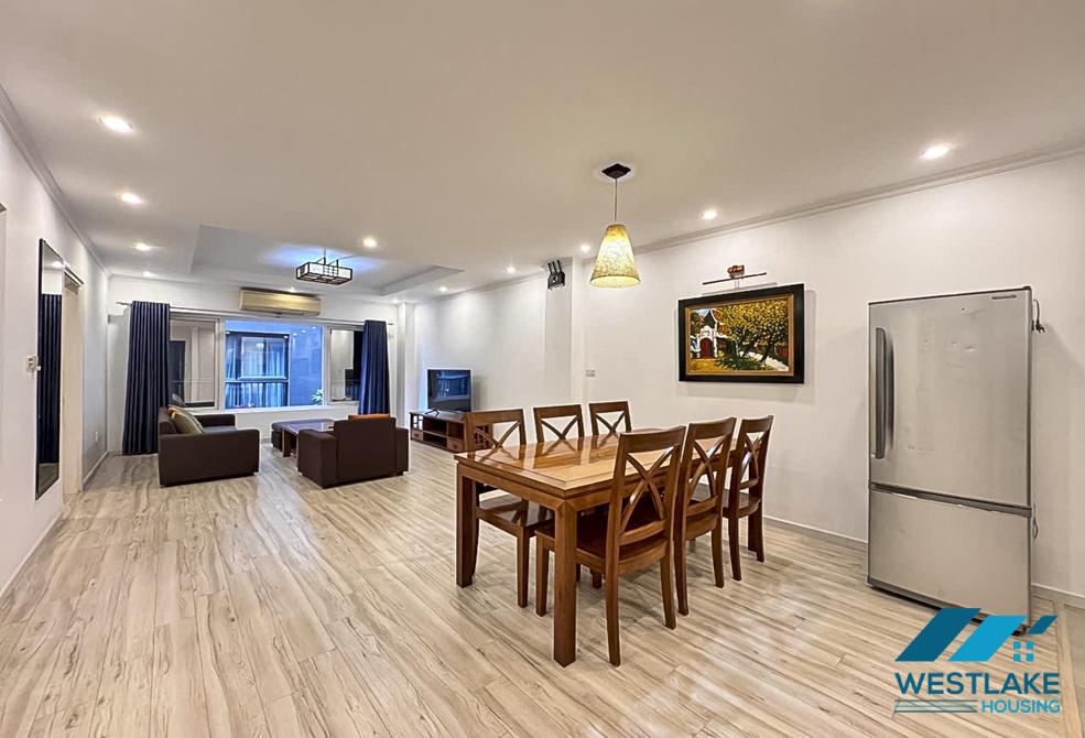 Good size, bright 02 bedrooms apartment for rent in Tay Ho, Ha Noi
