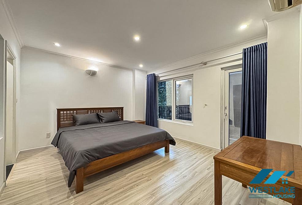 Good size, bright 02 bedrooms apartment for rent in Tay Ho, Ha Noi