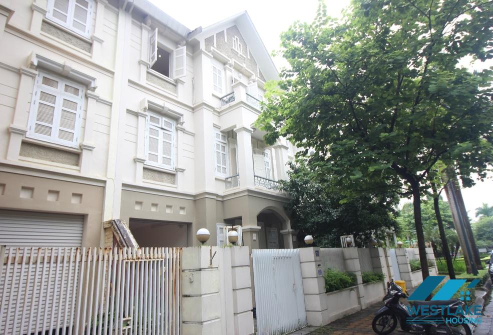 Furnished 04 bedrooms villa for rent in Ciputra, Tay Ho ward, Ha Noi