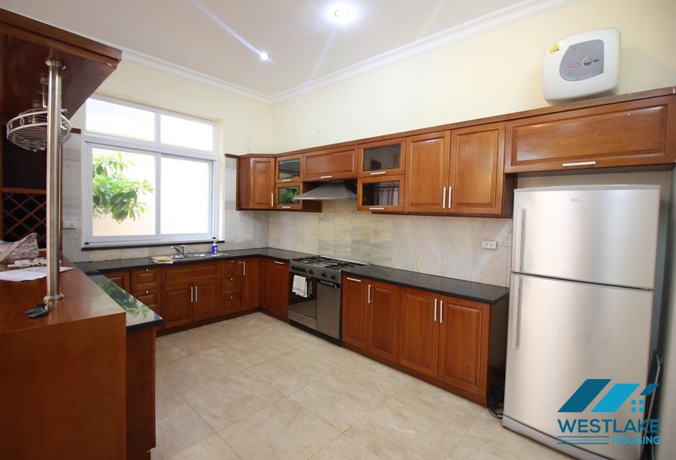 Unfurnished, bright house for rent in Ciputra, Tay Ho, Hanoi