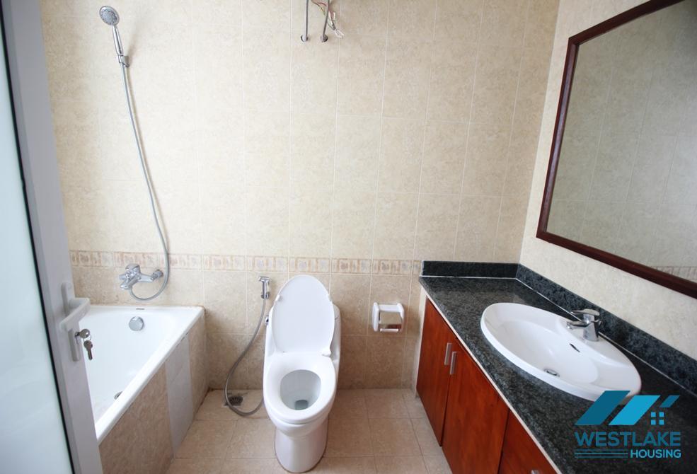 Unfurnished, bright house for rent in Ciputra, Tay Ho, Hanoi