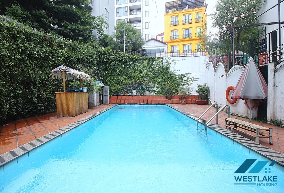 Beautifull house with huge garden for rent in Tay Ho area, Ha Noi